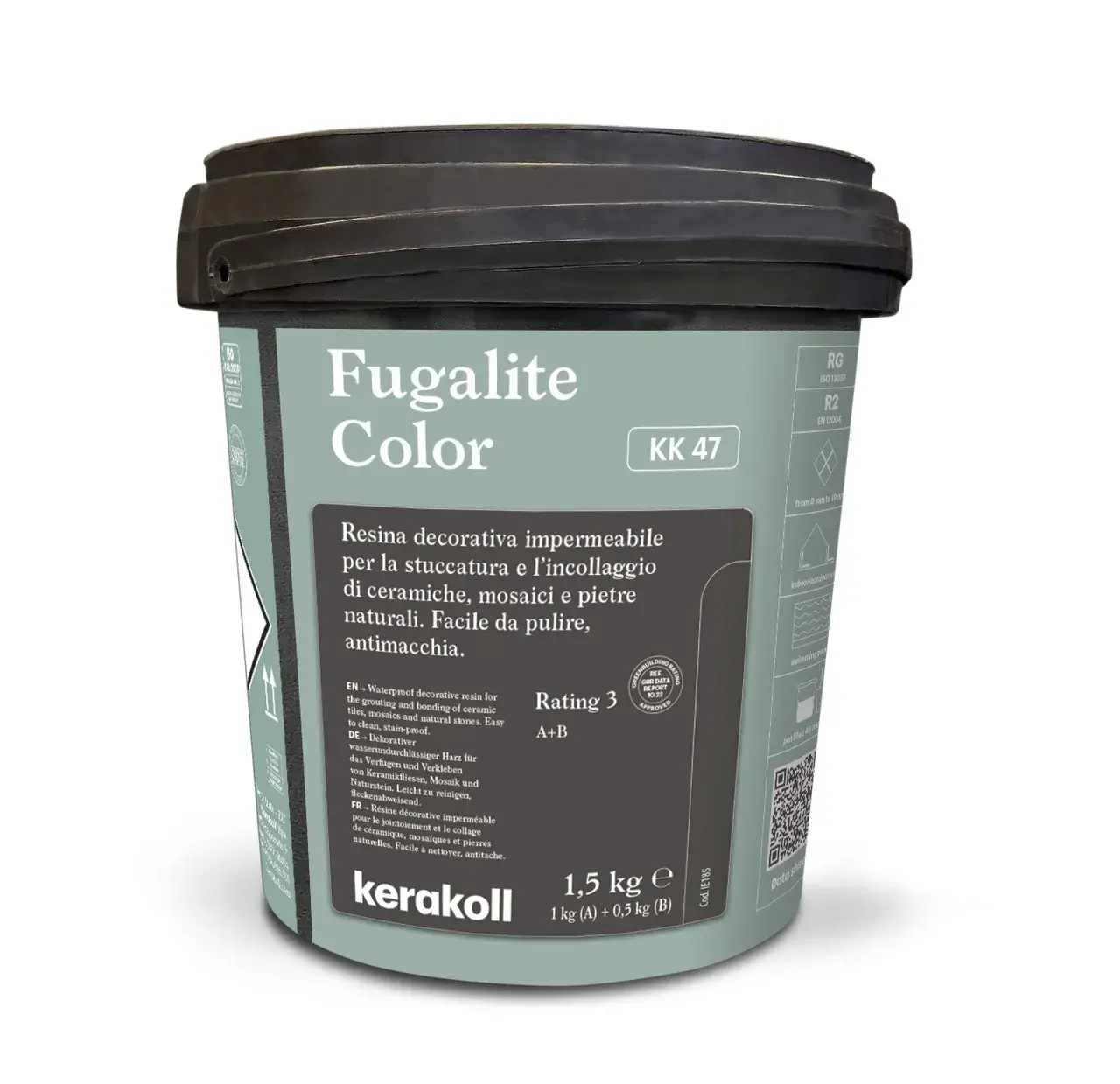 Эпоксидная затирка Kerakoll Fugalite Color 1.5 кг цвет КК47 (KK47) - 128758