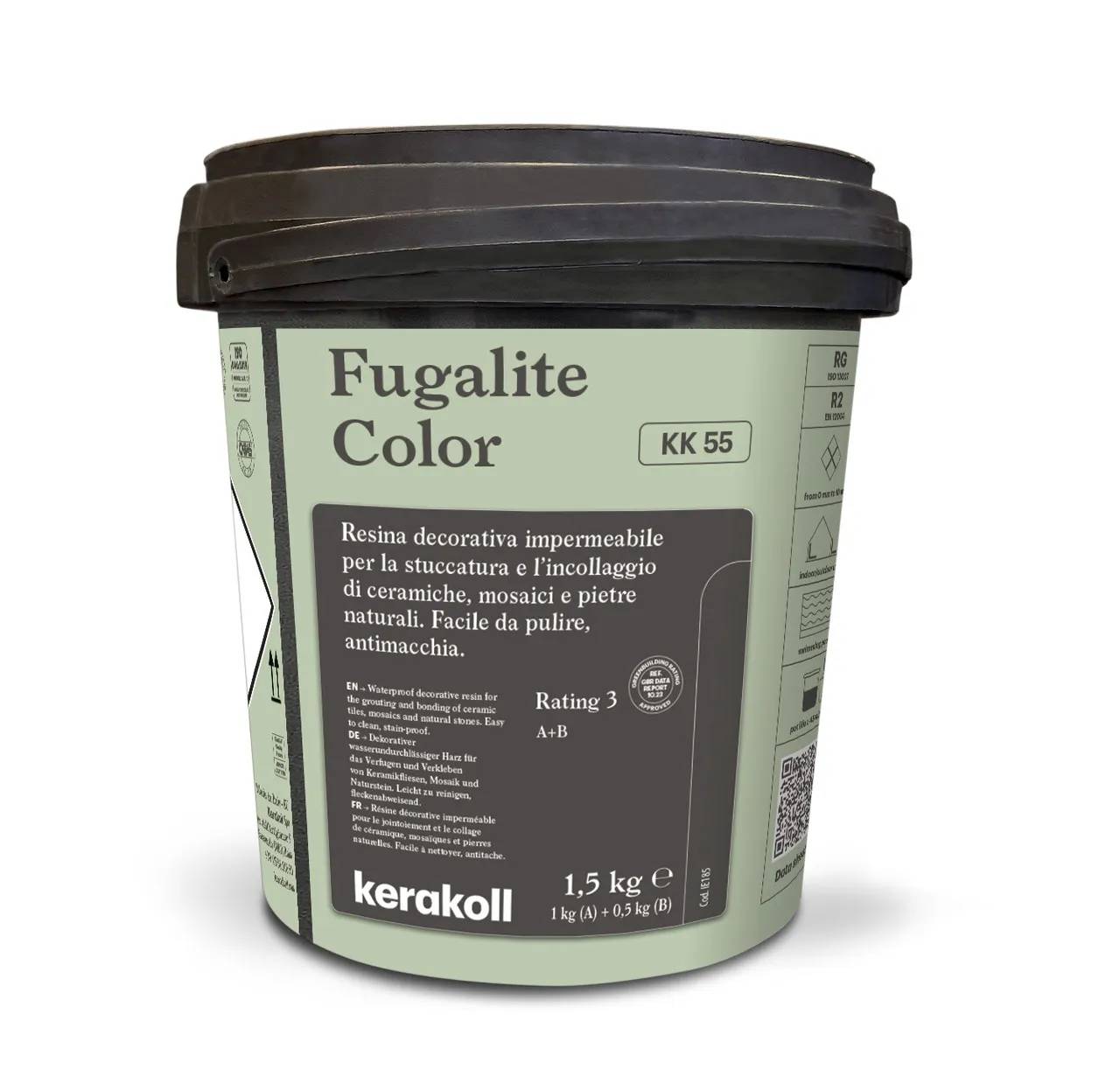 Эпоксидная затирка Kerakoll Fugalite Color 1.5 кг цвет КК55 (KK55) - 128762