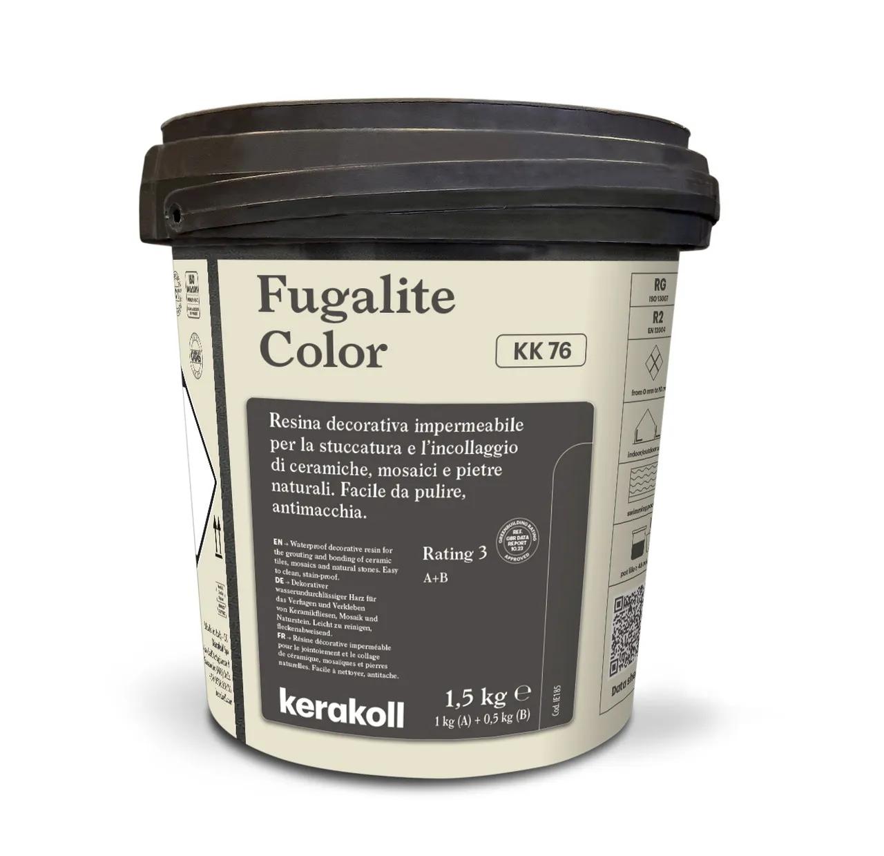 Епоксидна затирка Kerakoll Fugalite Color 1.5 кг колір КК76 (KK76) - 128776
