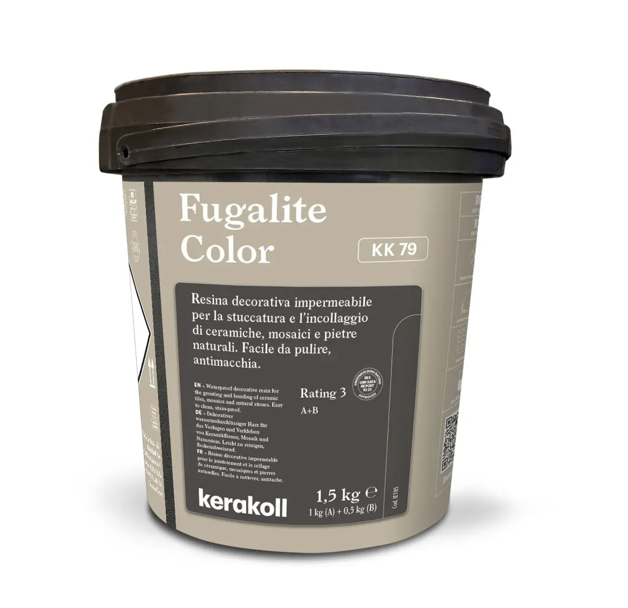Епоксидна затирка Kerakoll Fugalite Color 1.5 кг колір КК79 (KK79) - 128778