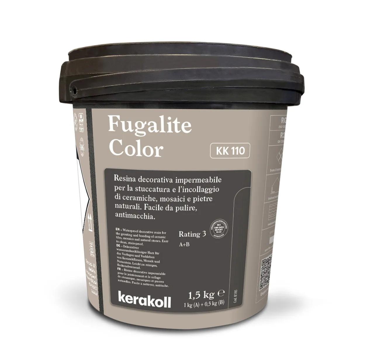 Епоксидна затирка Kerakoll Fugalite Color 1.5 кг колір КК110 (KK110) - 128804