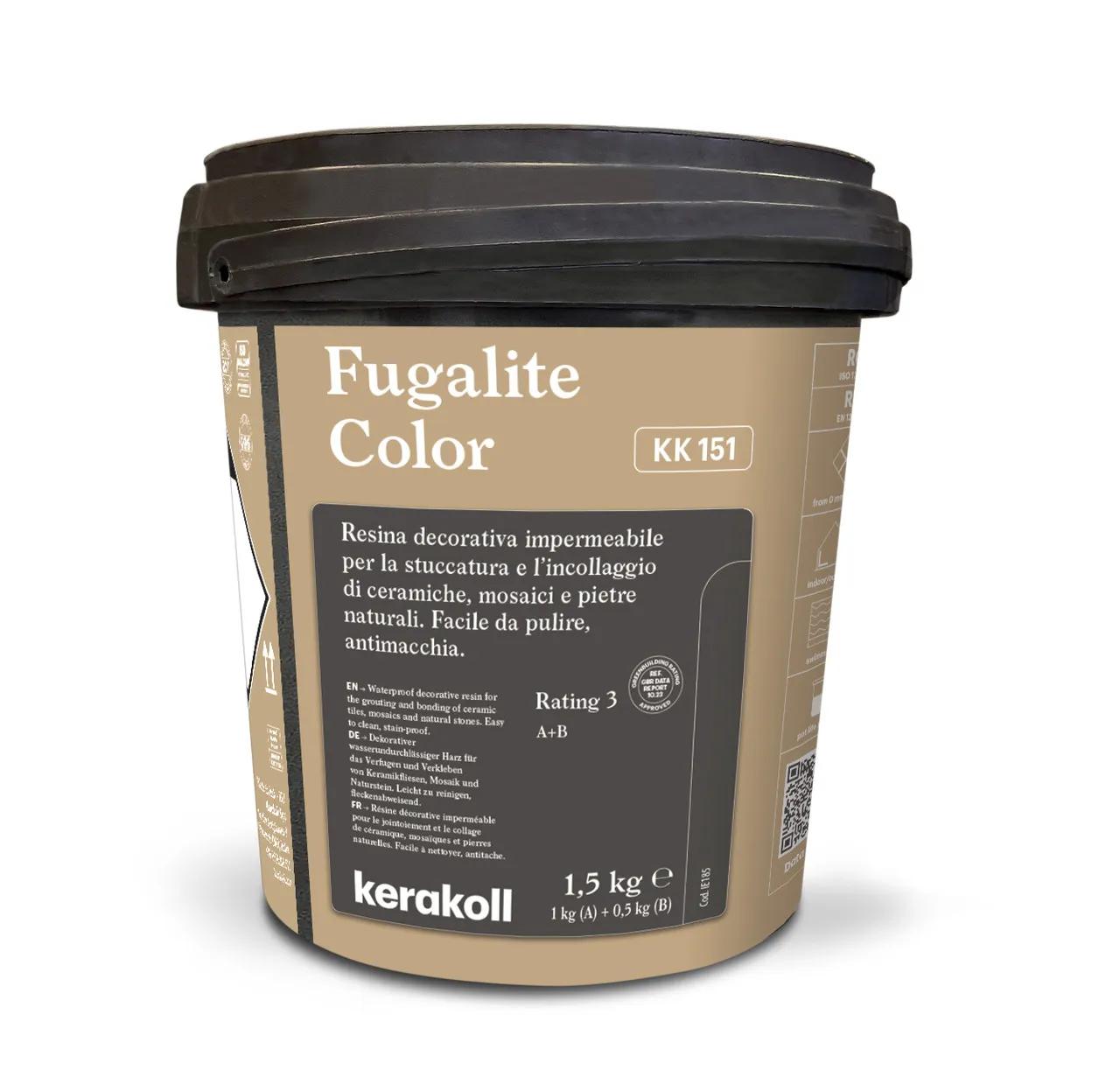 Епоксидна затирка Kerakoll Fugalite Color 1.5 кг колір КК151 (KK151) - 128818