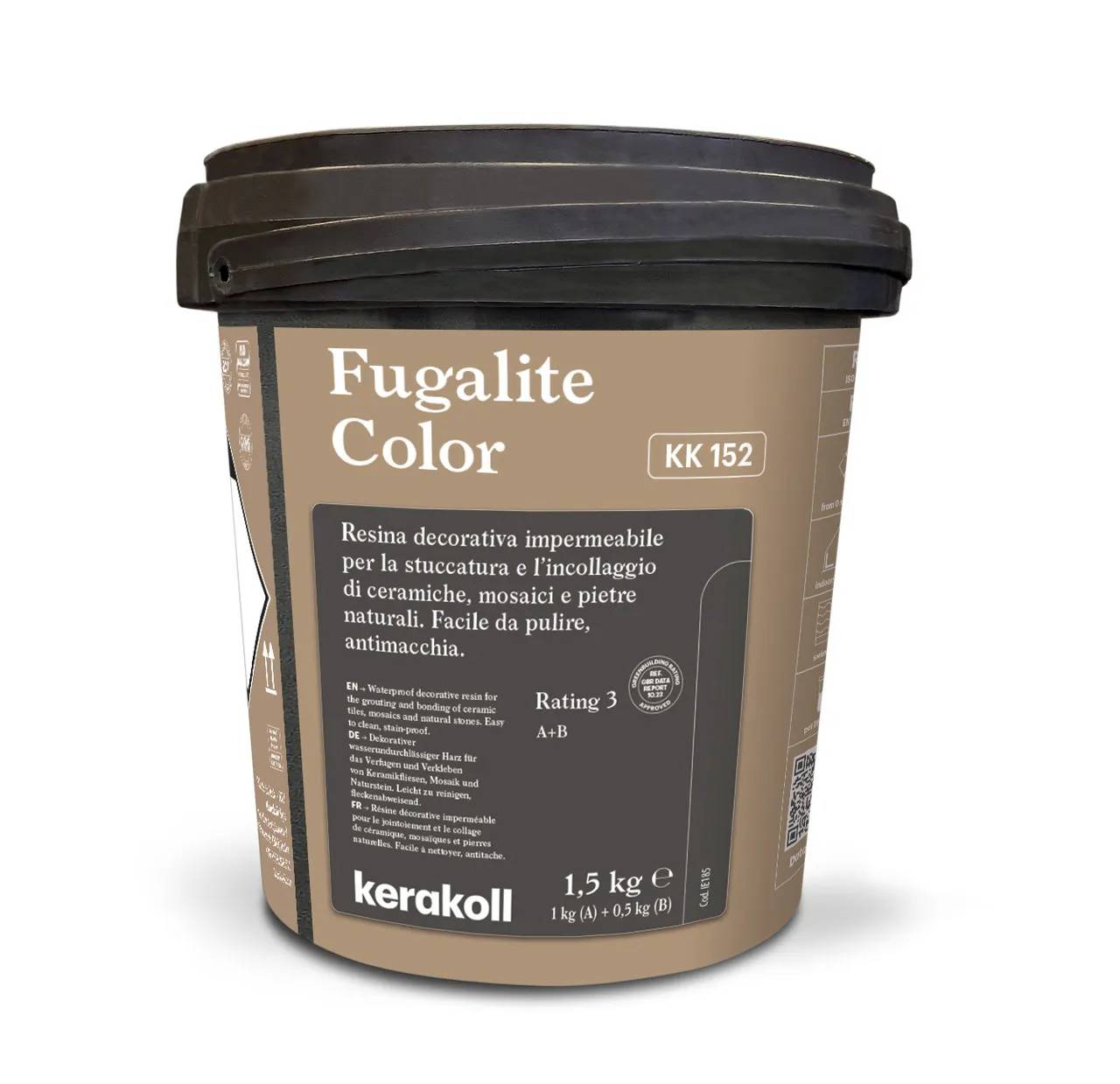 Епоксидна затирка Kerakoll Fugalite Color 1.5 кг колір КК152 (KK152) - 128820