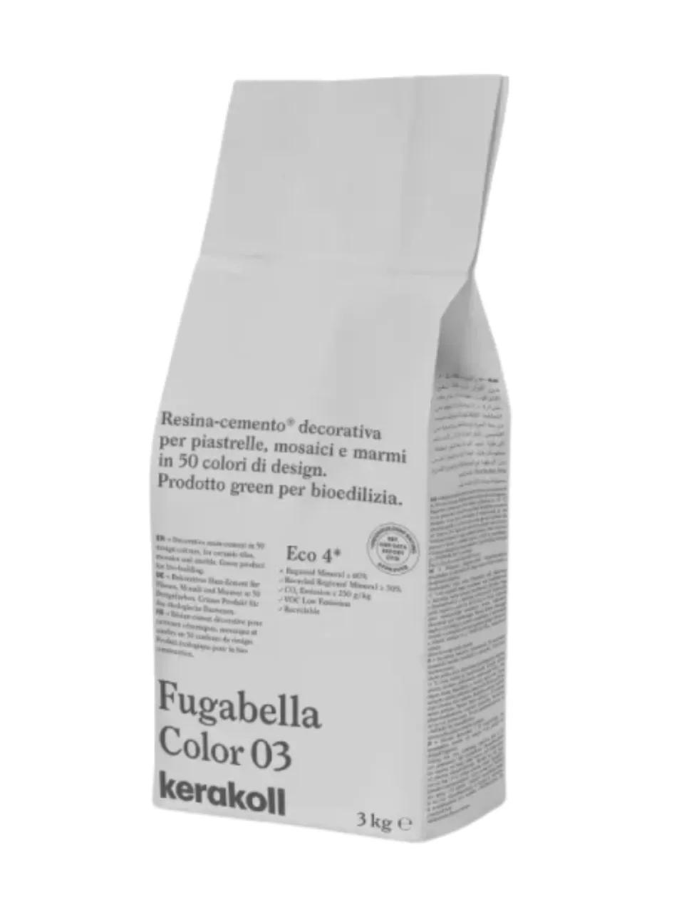 Фуга для швів Kerakoll Fugabella Color 3 (3 кг) (KFG3) - 128838
