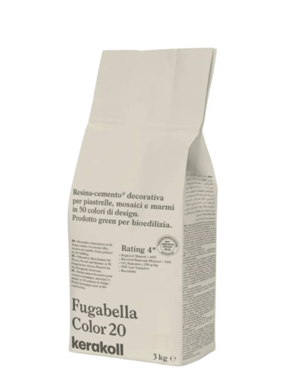 Фуга для швов Kerakoll Fugabella Color 20 (3 кг) (KFG20) - 128870
