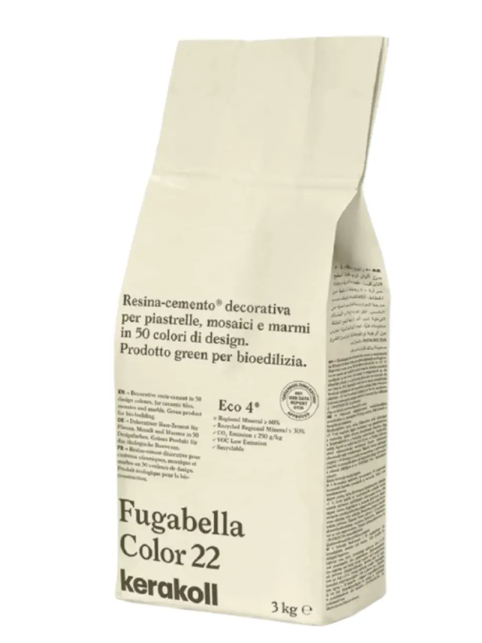 Фуга для швов Kerakoll Fugabella Color 22 (3 кг) (KFG22) - 128874