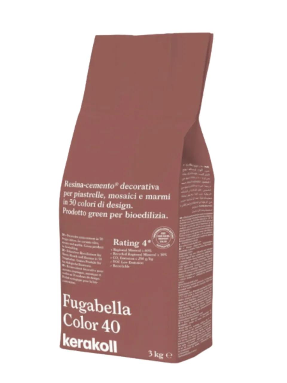 Фуга для швів Kerakoll Fugabella Color 40 (3 кг) (KFG40) - 128910