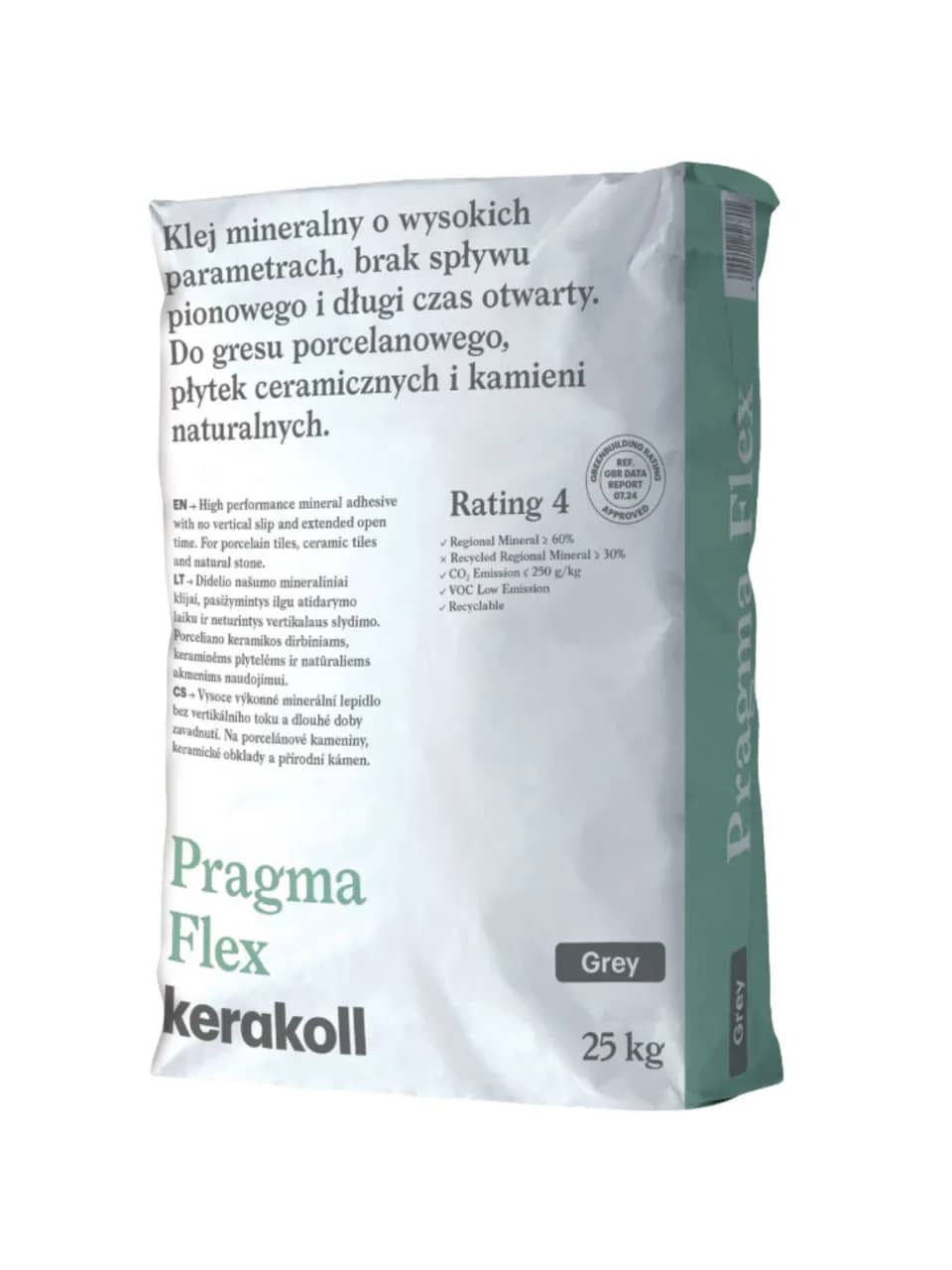 Клей для плитки Kerakoll Pragma Flex 25 кг (KPR) - 129088