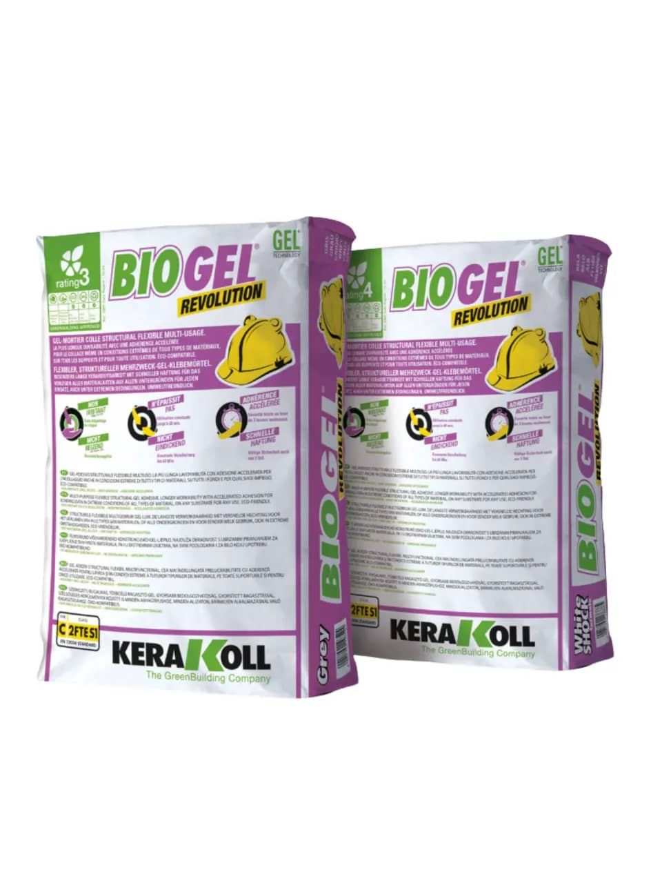 Клей для плитки Kerakoll Biogel Revolution 25 кг (82370) - 129089