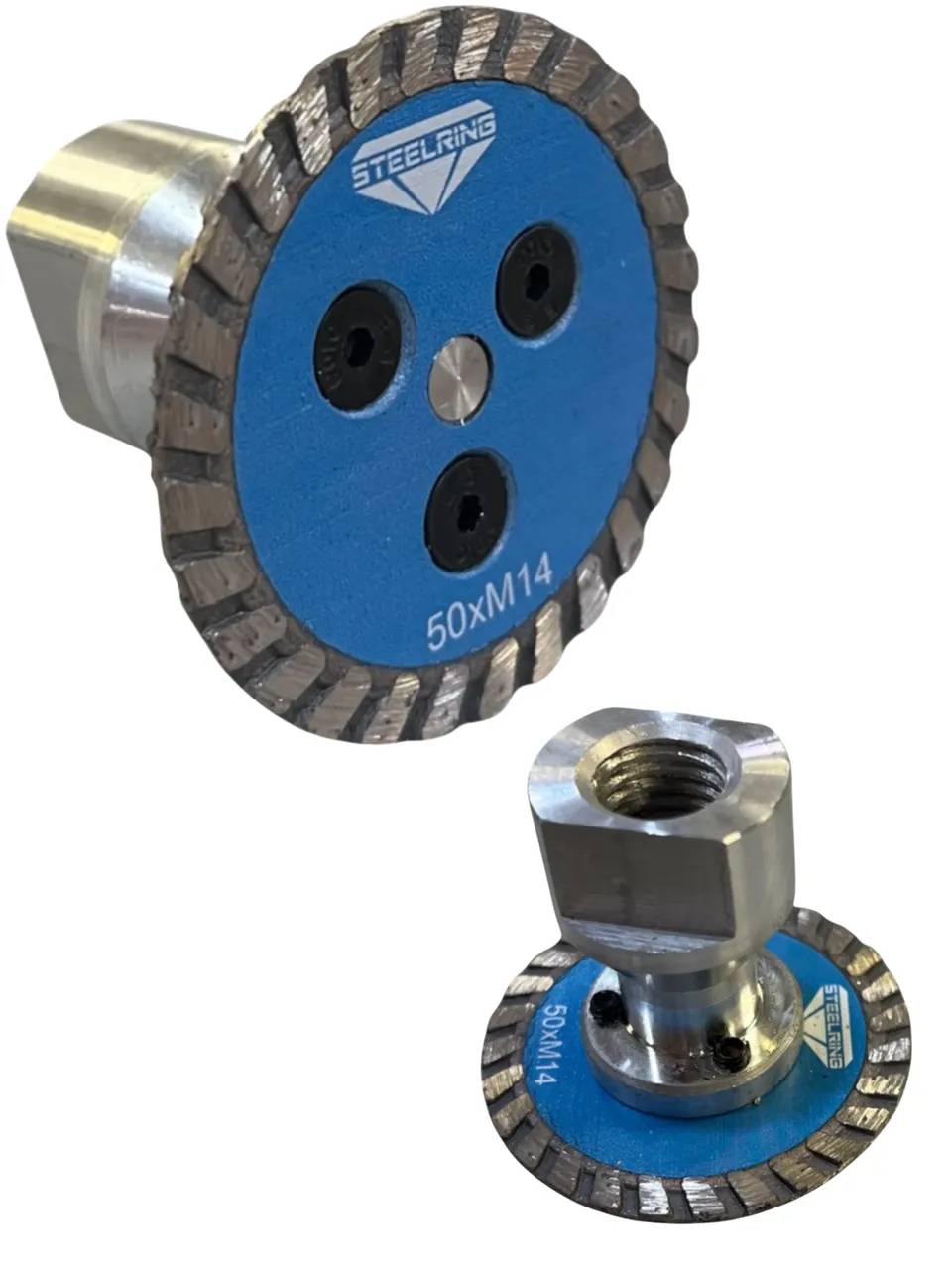 Алмазный диск STEELRING 50 мм для чистки клея под СВП, резьба М14 (ESB50) - 129159