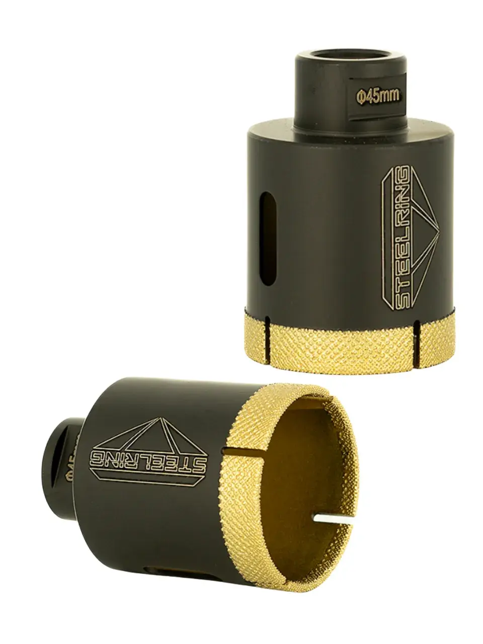 Алмазна коронка під болгарку Steelring Black M14 45 мм (VBCD45) - 129218