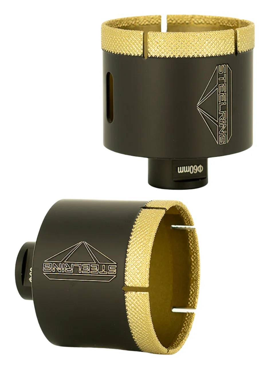Алмазная коронка под болгарку Steelring Black M14 65 мм (VBCD65) - 129226
