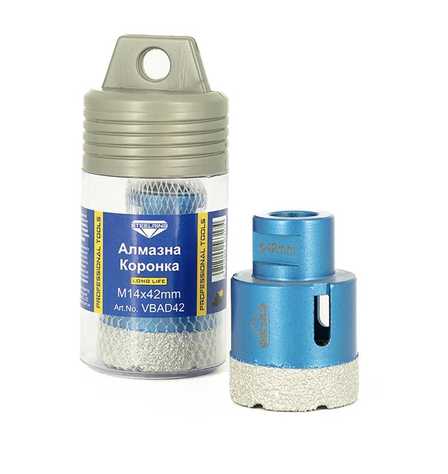 Коронка алмазна Steelring Blue M14x42 (VBAD42) - 129292