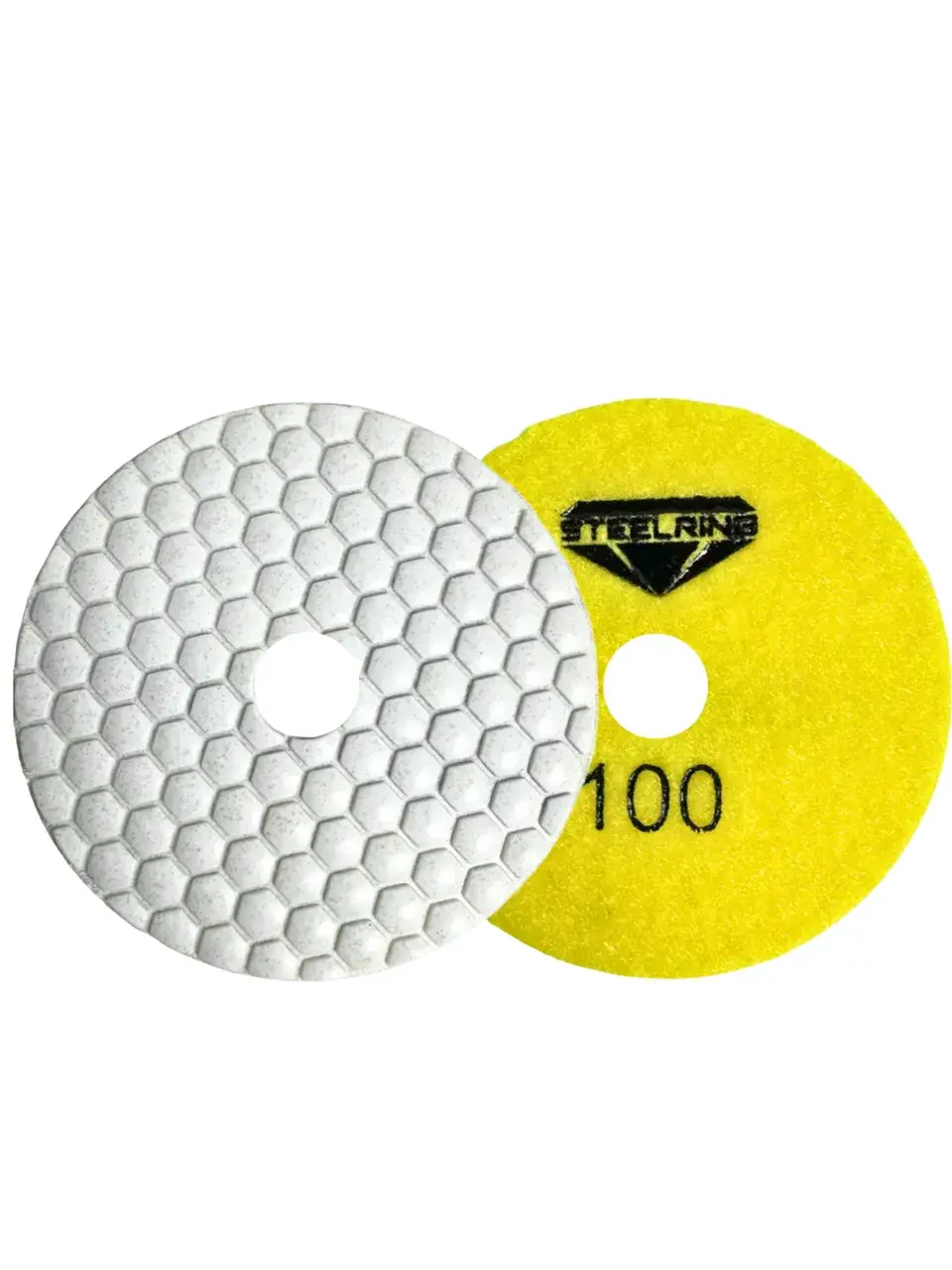 Алмазний шліфувальний диск (черепашка) 100 мм №100 STEELRING (DUDP100) - 129483
