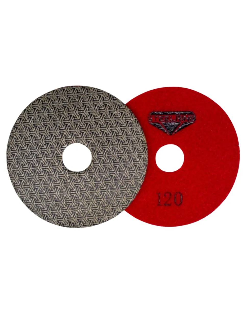 Гальванічний алмазний шліфувальний круг 100 мм, №120 STEELRING (DHEB120) - 129507