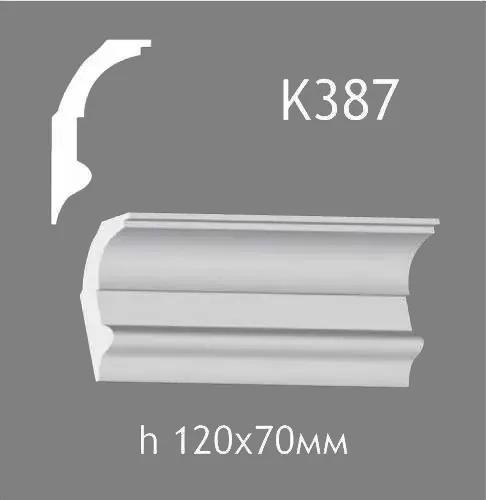Карниз потолочный из гипса A7Studio К387 - 130761