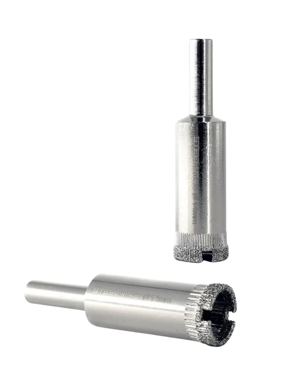 Алмазная гальваническая коронка Steelring D14 под дрель (ETS14) - 130782