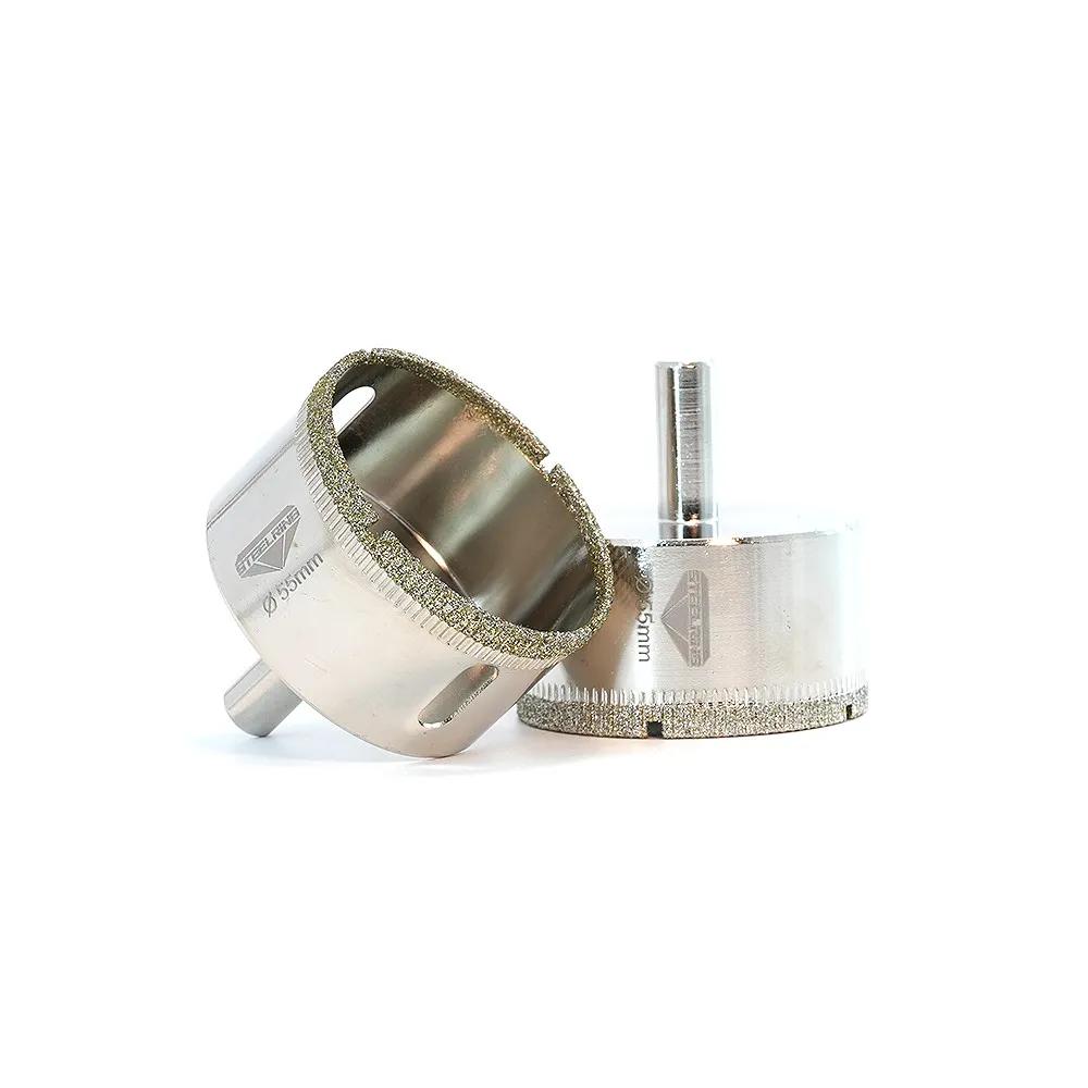 Алмазная гальваническая коронка Steelring D50 под дрель (STS50) - 130903