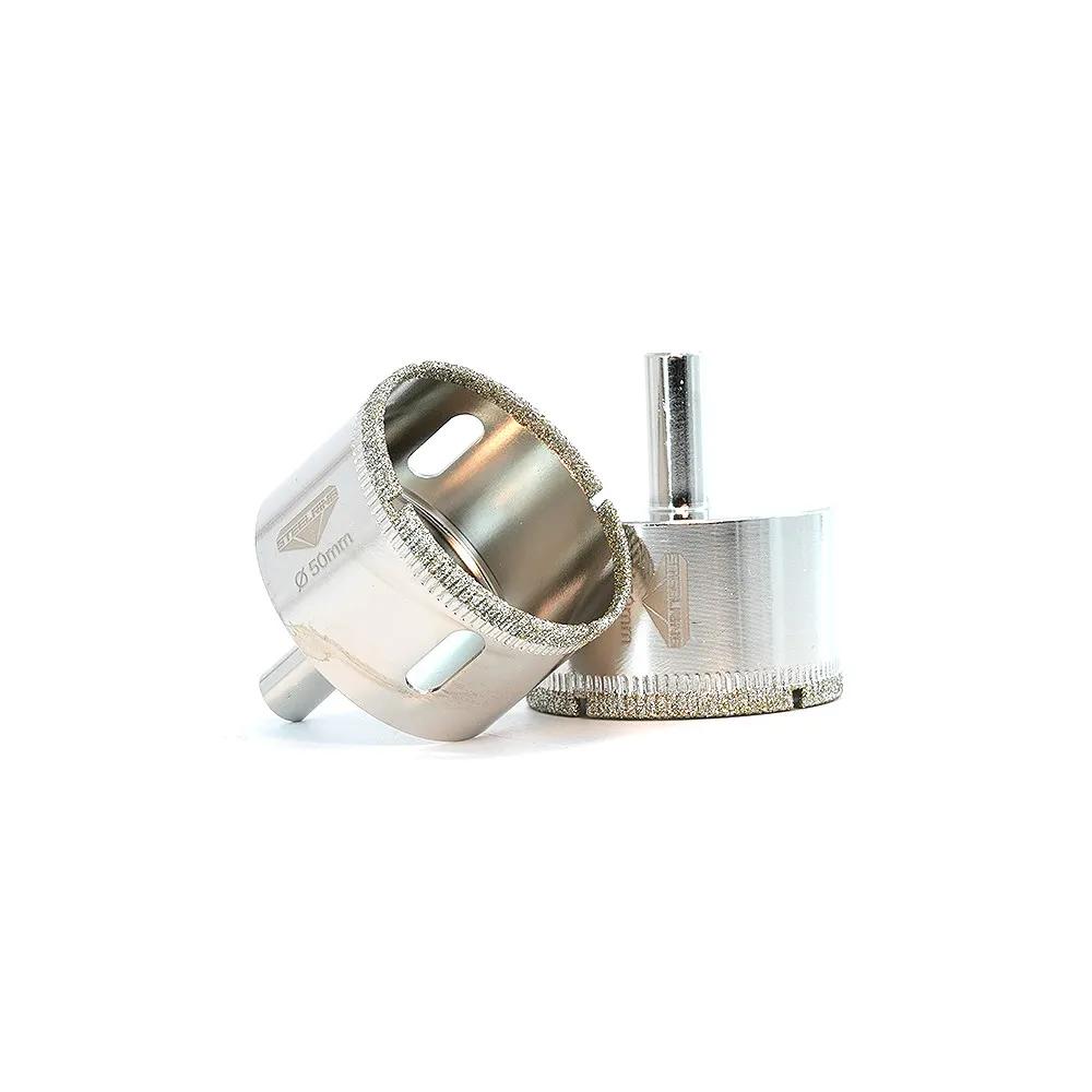 Алмазная гальваническая коронка Steelring D50 под дрель (STS50) - 130905