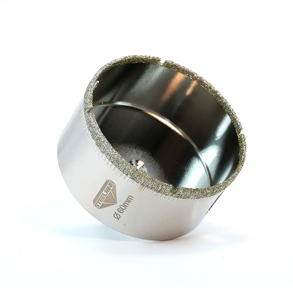 Алмазна гальванічна коронка Steelring D60 під дриль (STS60) - 130914