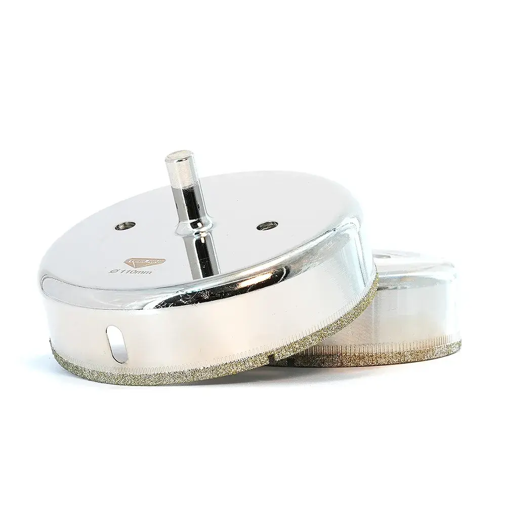 Алмазная гальваническая коронка Steelring D150 под дрель (STS150) - 130995