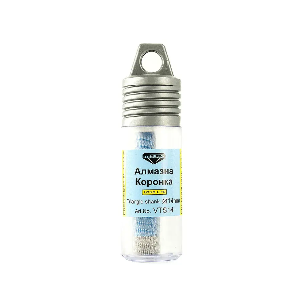 Алмазна коронка Steelring Blue під дриль 14мм (VTS14) - 131019