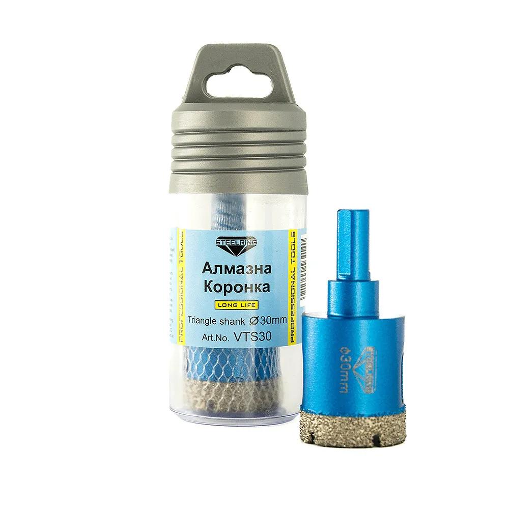 Алмазна коронка Steelring Blue під дриль 30мм (VTS30) - 131055