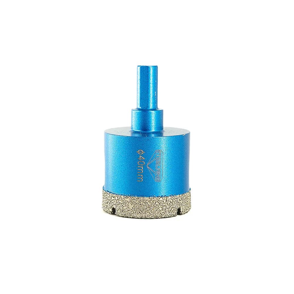 Алмазная коронка Steelring Blue под дрель 40мм (VTS40) - 361418133