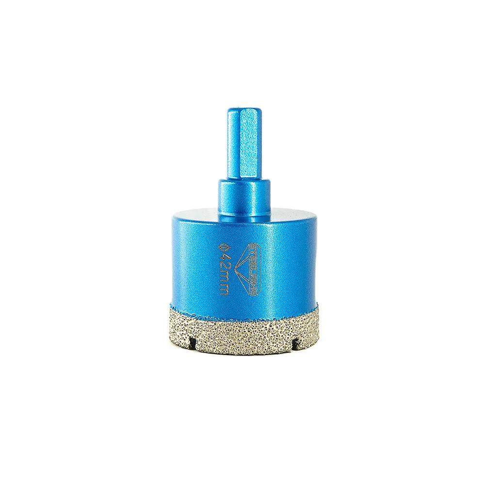 Алмазна коронка Steelring Blue під дриль 42мм (VTS42) - 131077