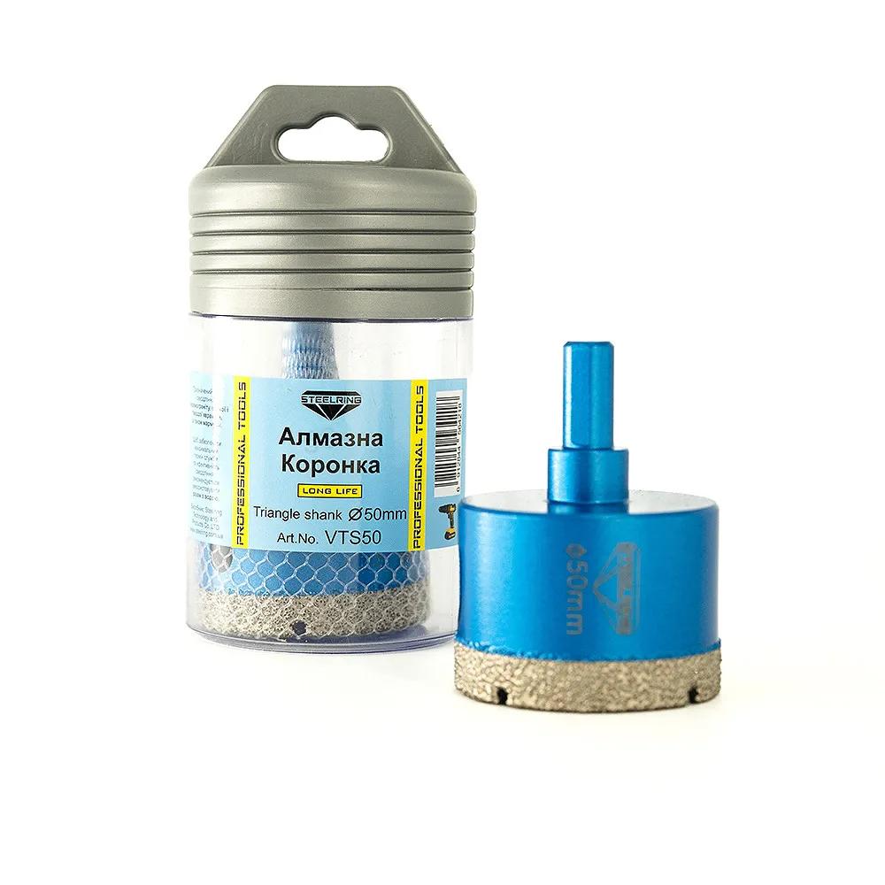 Алмазна коронка Steelring Blue під дриль 50мм (VTS50) - 131091