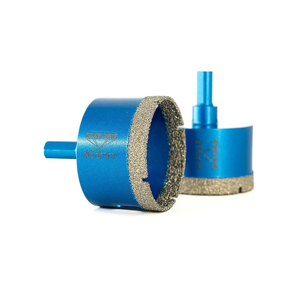 Алмазна коронка Steelring Blue під дриль 55мм (VTS55) - 131095