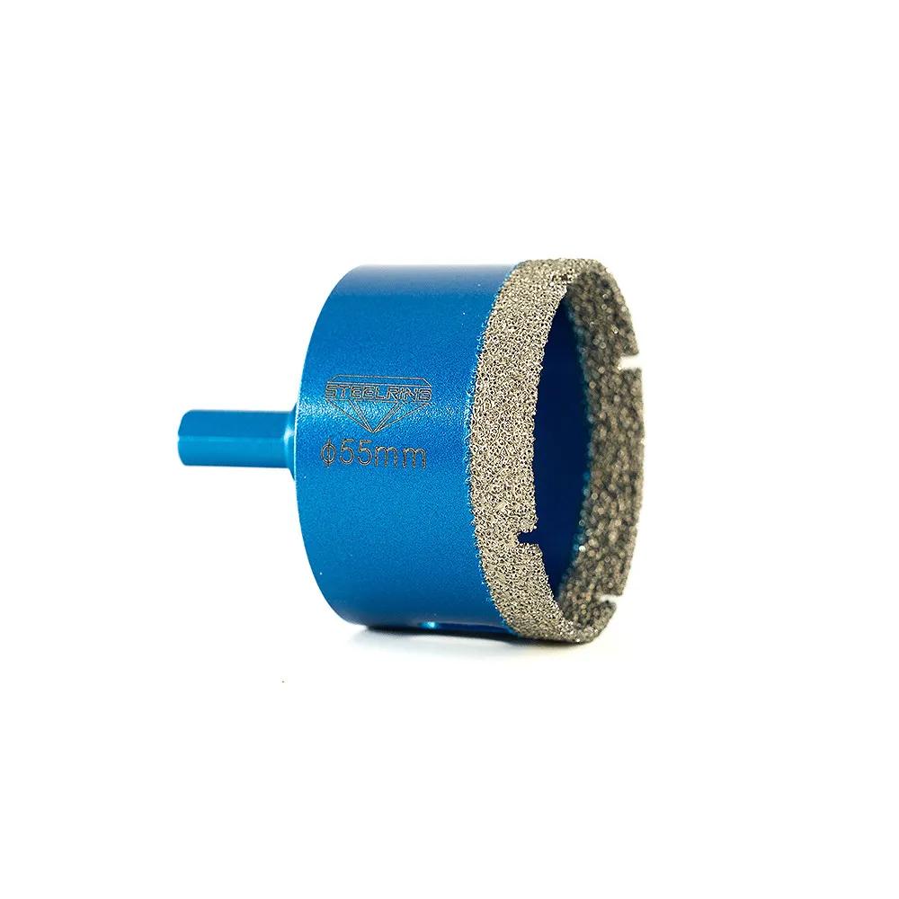 Алмазна коронка Steelring Blue під дриль 55мм (VTS55) - 131096