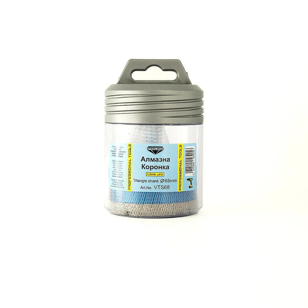 Алмазна коронка Steelring Blue під дриль 68мм (VTS68) - 131110