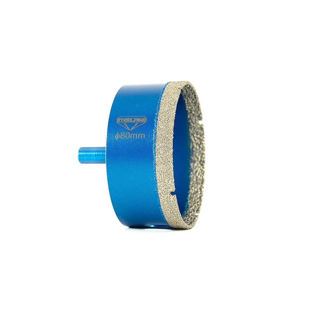 Алмазна коронка Steelring Blue під дриль 80мм (VTS80) - 131126
