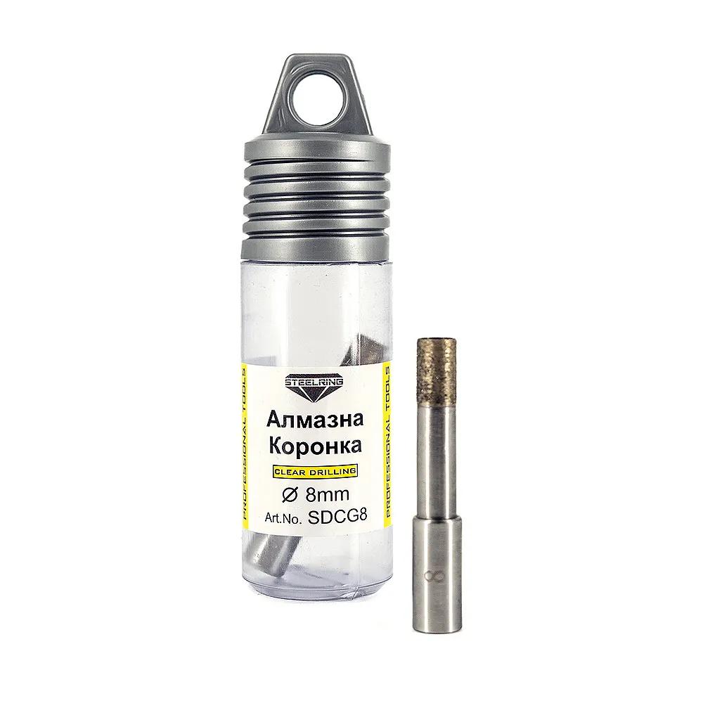 Алмазная коронка Steelring Perfect под дрель 8мм (SDCG8) - 131150