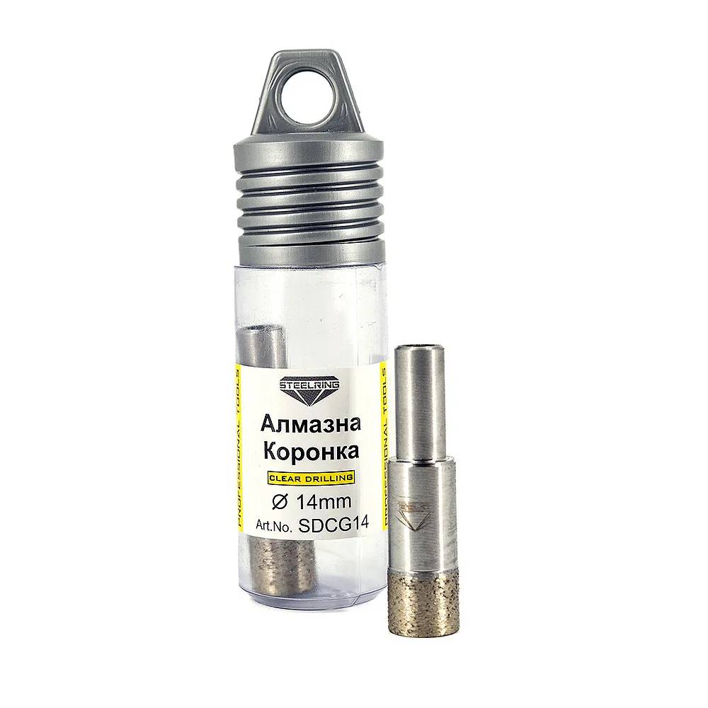Алмазная коронка Steelring Perfect под дрель 14мм (SDCG14) - 131163