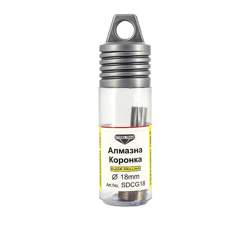 Алмазна коронка Steelring Perfect під дриль 18мм (SDCG18) - 131180
