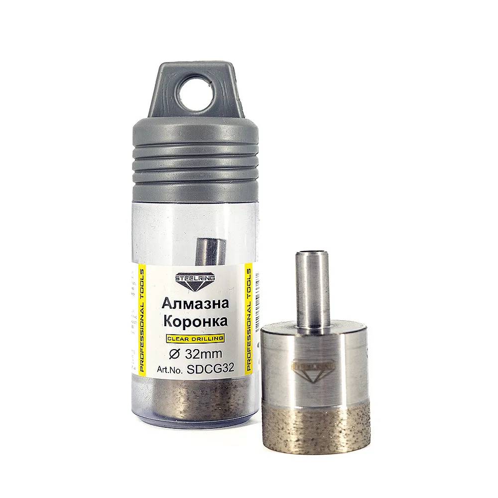 Алмазная коронка Steelring Perfect под дрель 32мм (SDCG32) - 131208