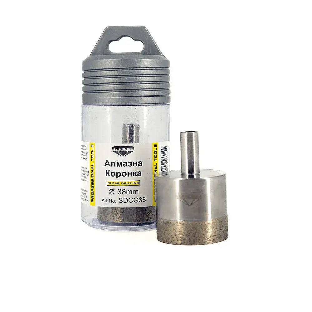 Алмазная коронка Steelring Perfect под дрель 40мм (SDCG40) - 131223