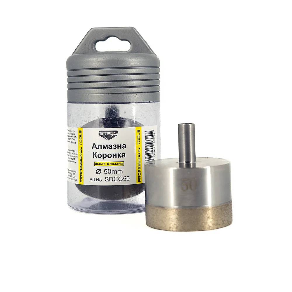Алмазна коронка Steelring Perfect під дриль 50мм (SDCG50) - 131235