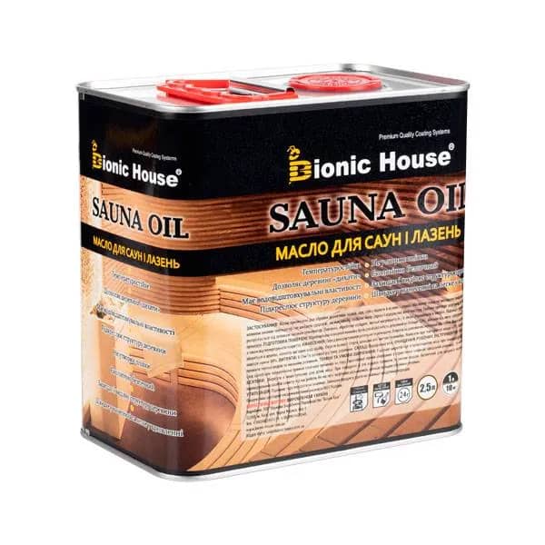 «Sauna Oil» Масло для обработки саун 2,5л - 131511