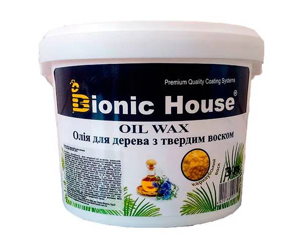 «Carnauba Oil Wax» Карнаубська олія-віск для дерева БЕЗБАРВНИЙ 3л - 131525