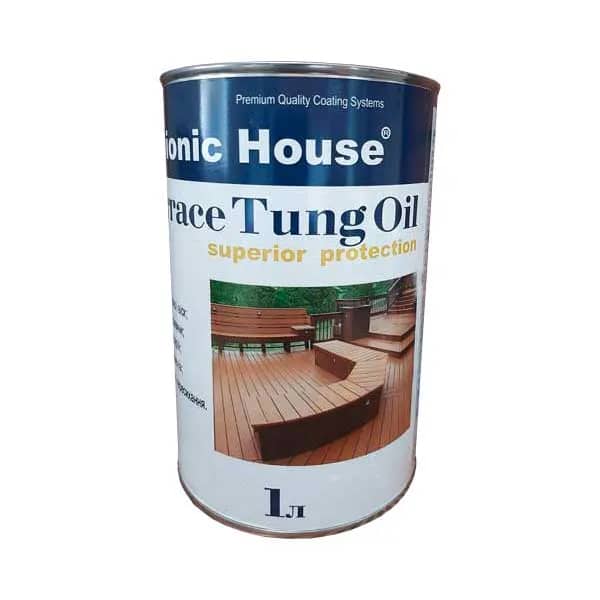 «Terrace Tung Oil» Террасное тунговое масло БЕСЦВЕТНОЕ 1л - 131587