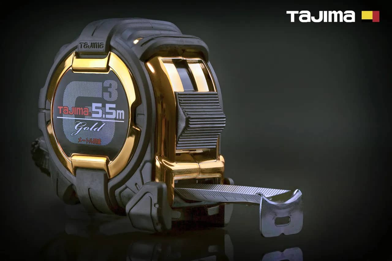 Рулетка строительная 5,5м х 25мм TAJIMA G3 LOCK ударопрочная - 131731