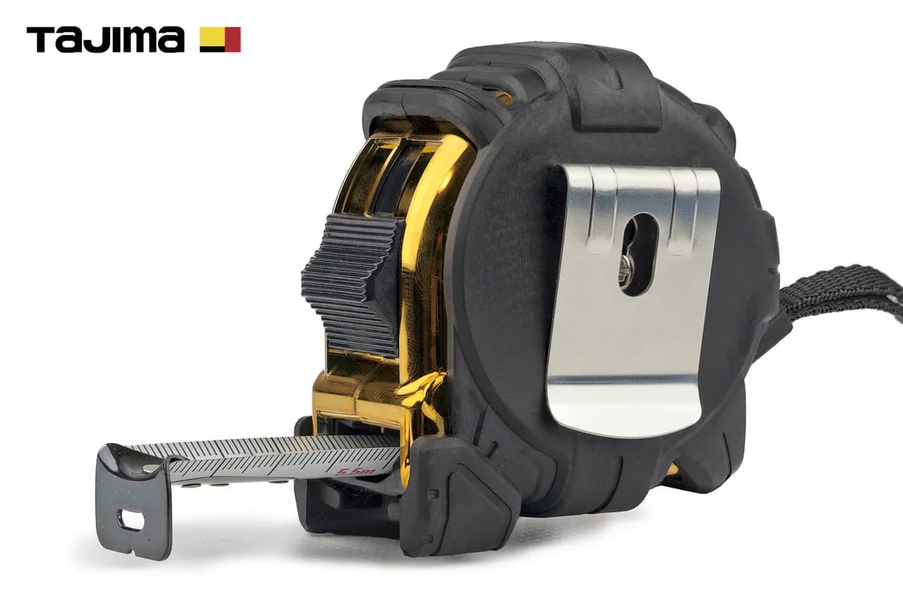 Рулетка строительная 5,5м х 25мм TAJIMA G3 LOCK ударопрочная - 637052136