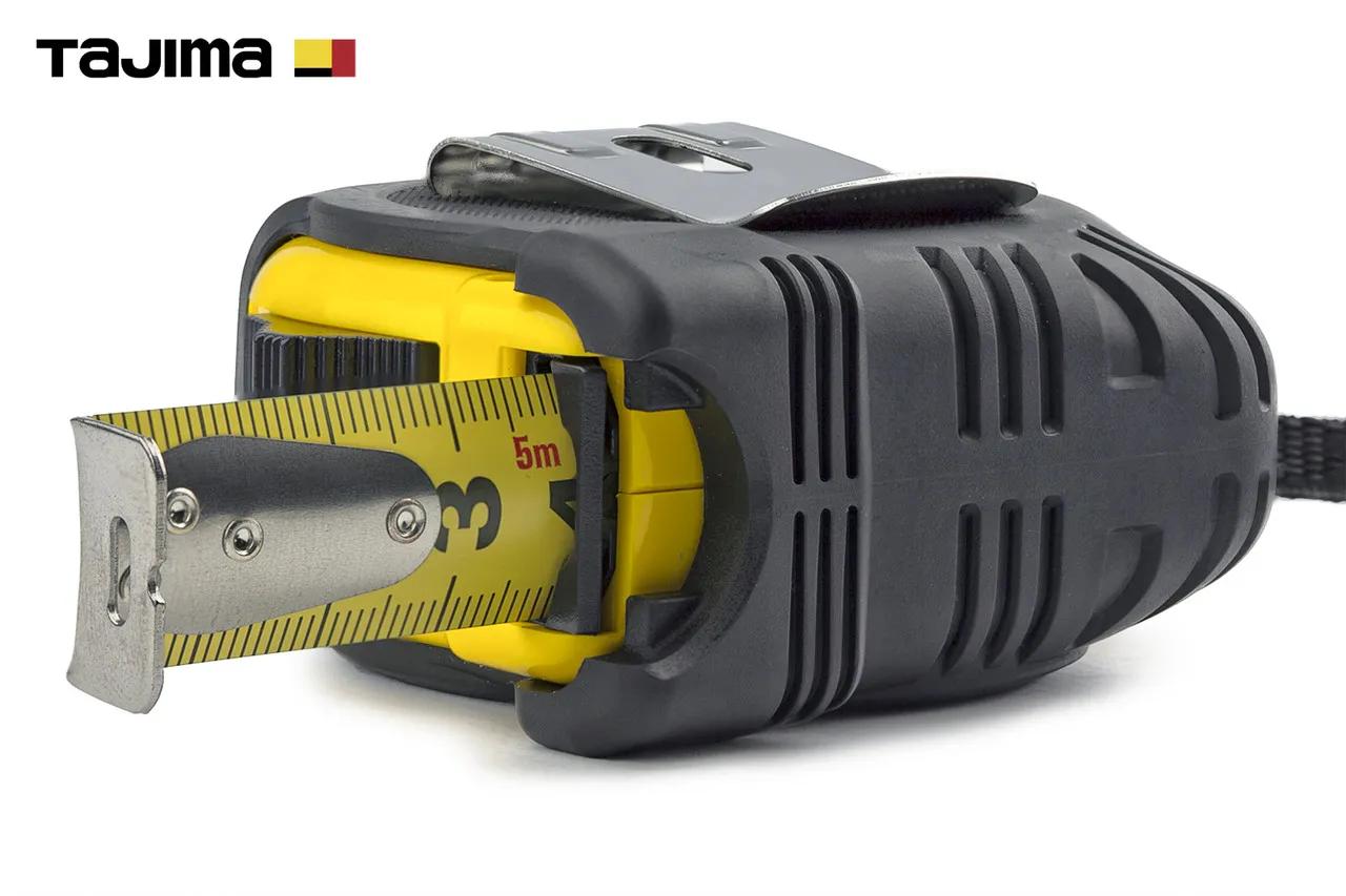 Рулетка будівельна 5м х 19мм TAJIMA (Японія) G LOCK GL19-50 ударостійка - 131857
