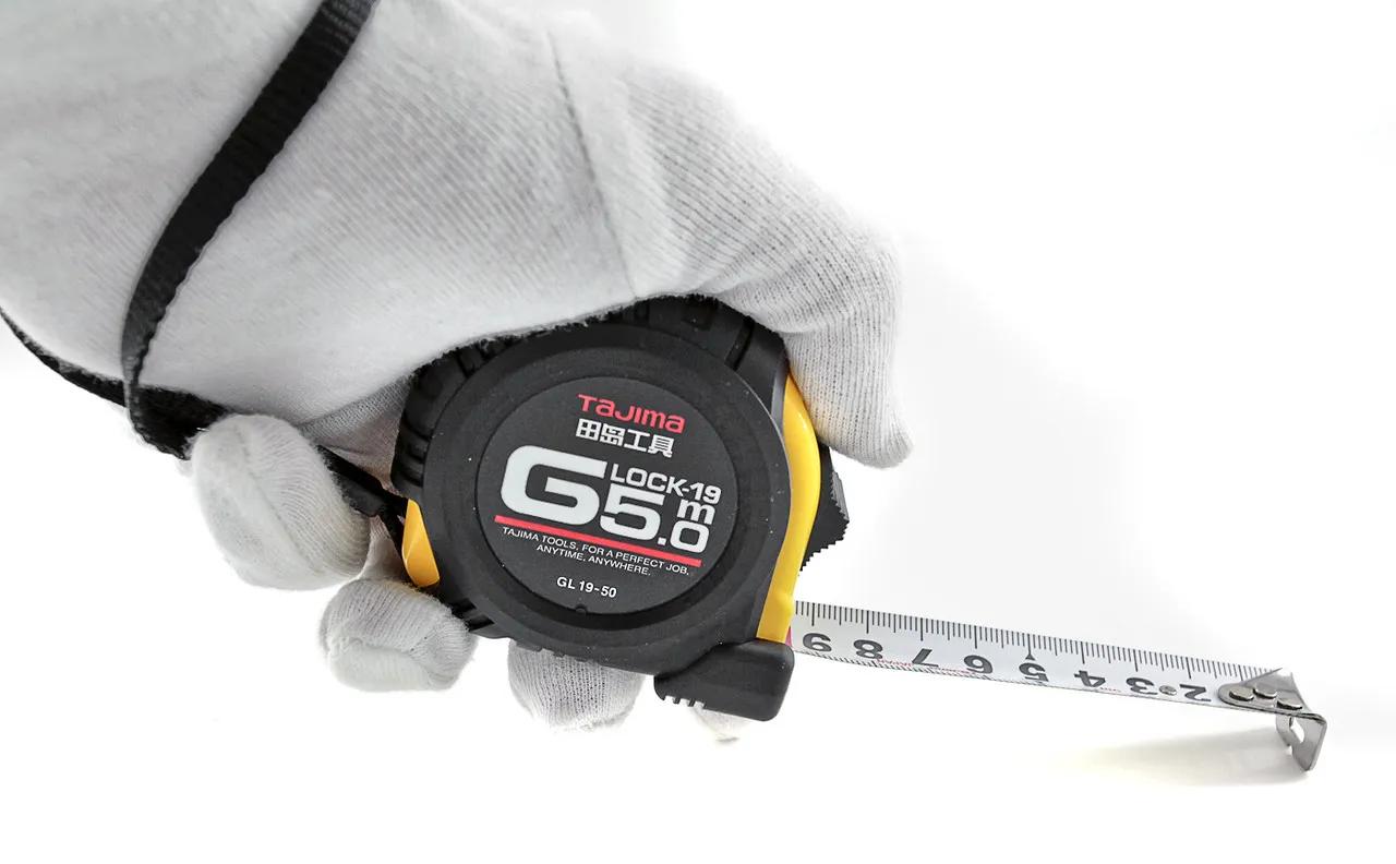 Рулетка будівельна 5м х 19мм TAJIMA (Японія) G LOCK GL19-50 ударостійка - 131860