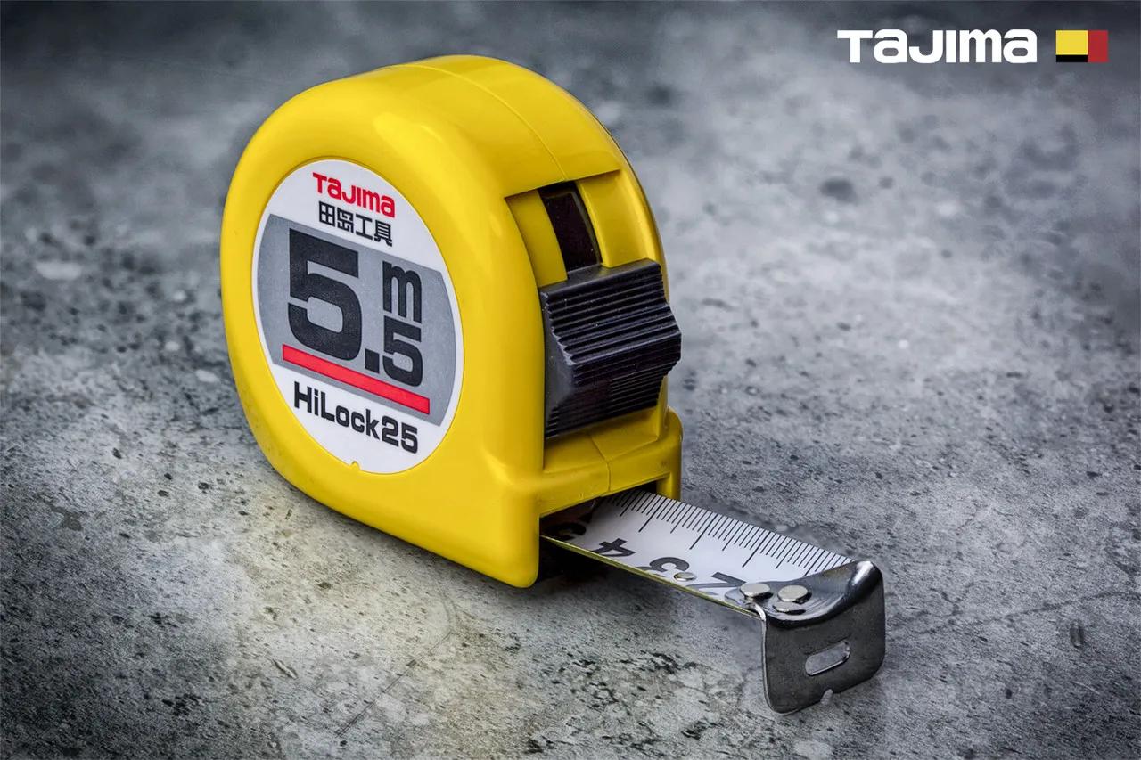 Рулетка будівельна 5,5м х 25мм TAJIMA (Японія) HI LOCK L25-55 - 131969