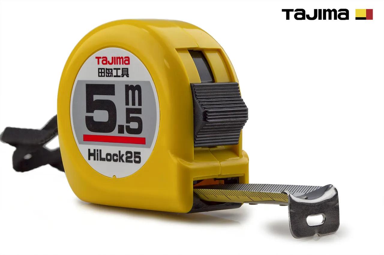 Рулетка будівельна 5,5м х 25мм TAJIMA (Японія) HI LOCK L25-55 - 131970