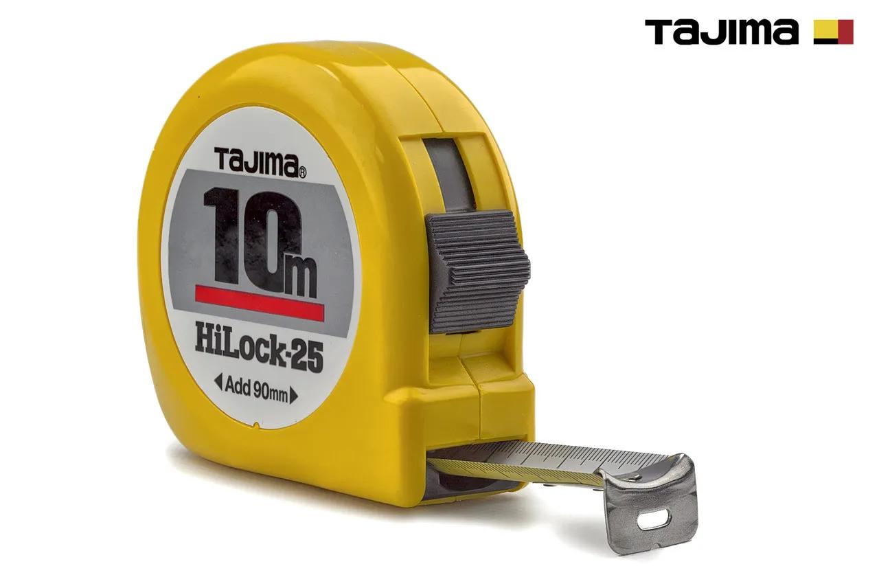 Рулетка будівельна 10м х 25мм TAJIMA (Японія) HI LOCK L25-100 - 132028